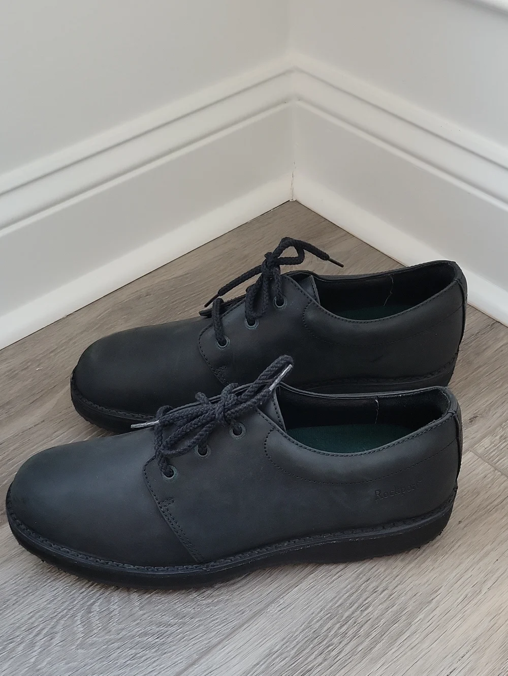 Rockport Men's Black Oxford Shoes Size 11.5M